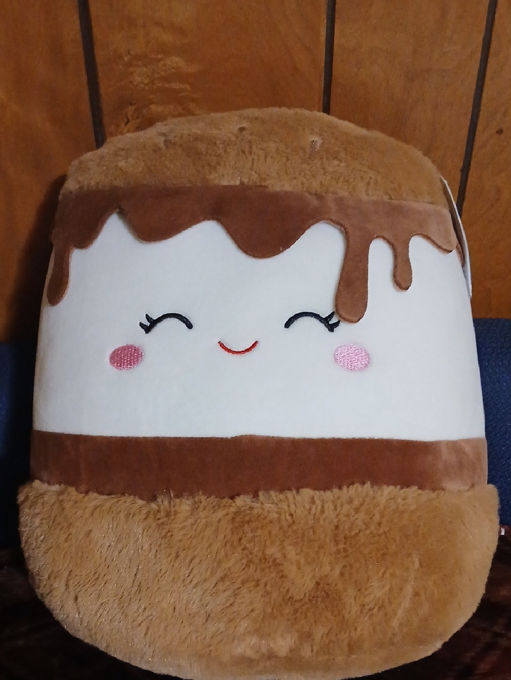 Squishmallows Carmelita Plush in White and Brown